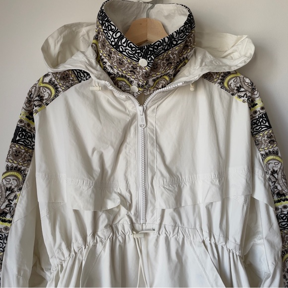 NEW Free People Movement She Fly Jacket In Ivory Combo - Picture 12 of 16